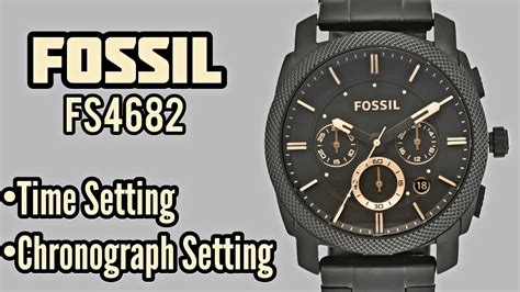 how to reset fossil watch|fossil watch instructions operating manual.